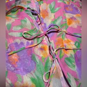 New ASOS sheer floral duster